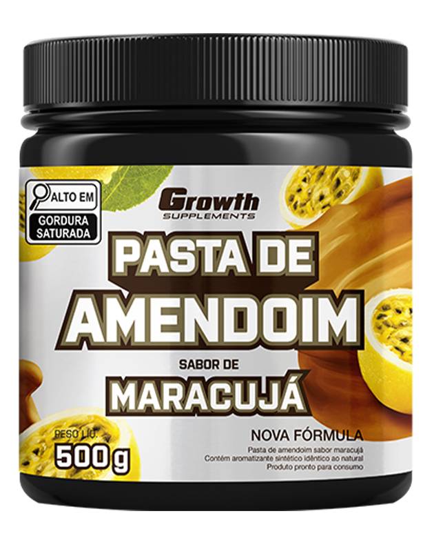 Pasta de Amendoim Sabor Maracujá 500g