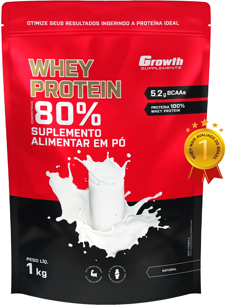 Whey Protein Concentrado 1Kg