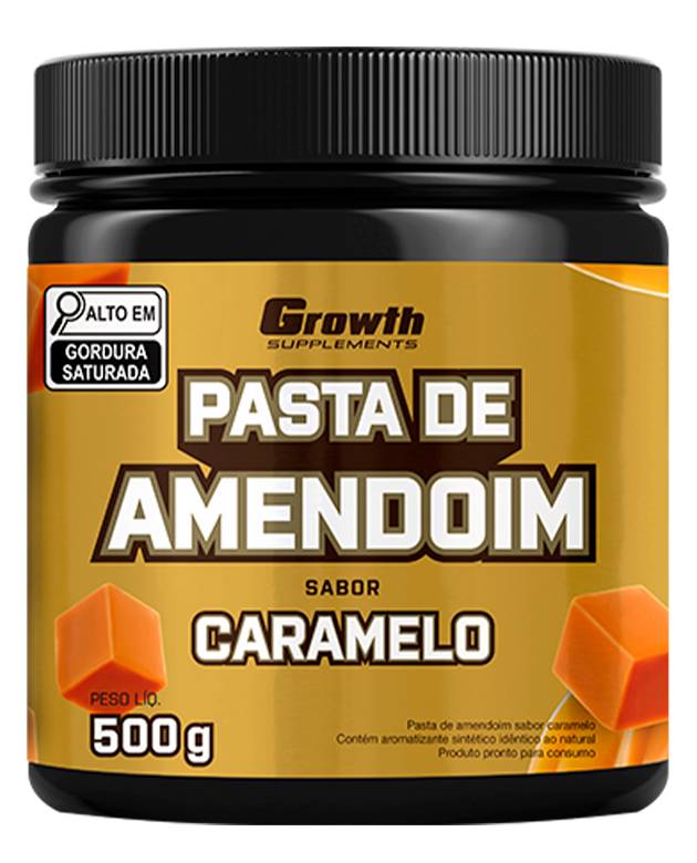 Pasta De Amendoim Sabor Caramelo 500g